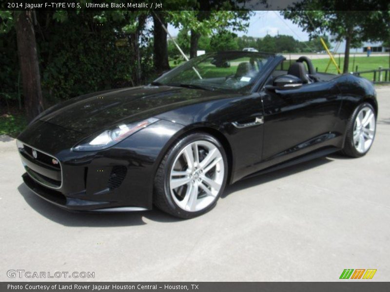 Ultimate Black Metallic / Jet 2014 Jaguar F-TYPE V8 S
