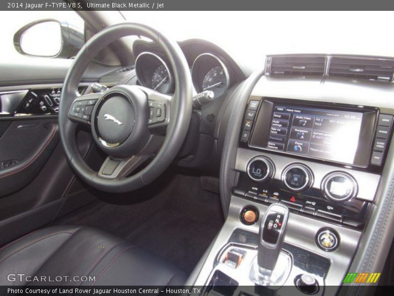 Ultimate Black Metallic / Jet 2014 Jaguar F-TYPE V8 S