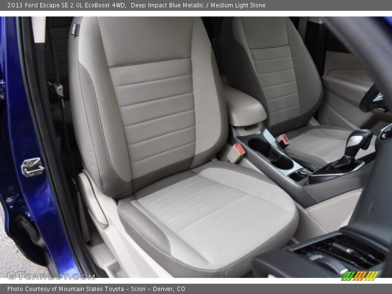 Deep Impact Blue Metallic / Medium Light Stone 2013 Ford Escape SE 2.0L EcoBoost 4WD