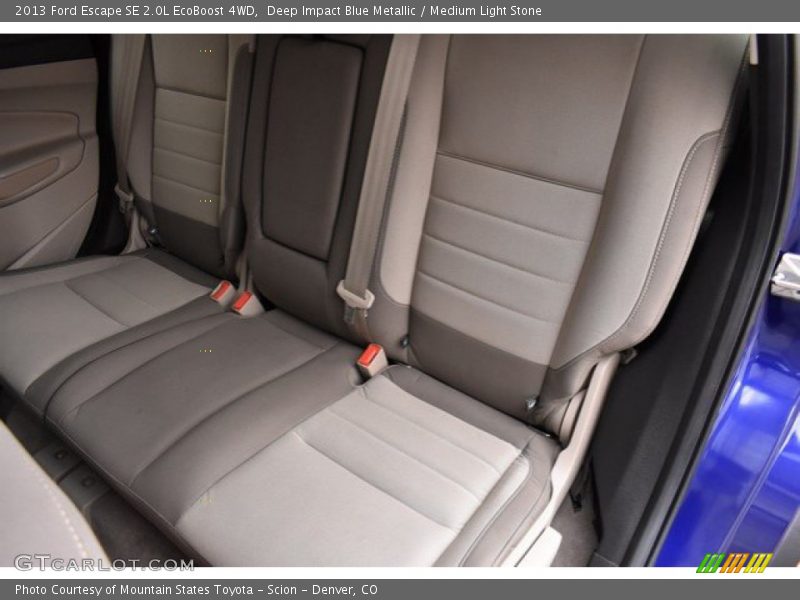 Deep Impact Blue Metallic / Medium Light Stone 2013 Ford Escape SE 2.0L EcoBoost 4WD