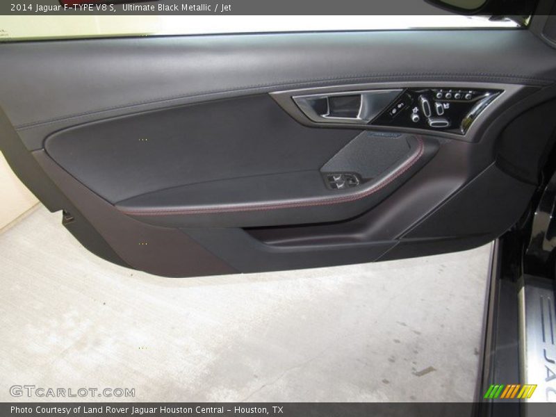Ultimate Black Metallic / Jet 2014 Jaguar F-TYPE V8 S