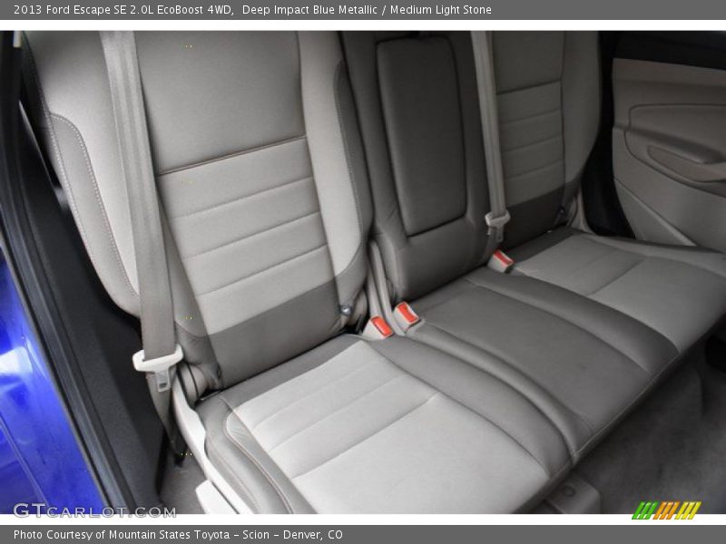 Deep Impact Blue Metallic / Medium Light Stone 2013 Ford Escape SE 2.0L EcoBoost 4WD