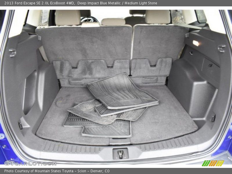 Deep Impact Blue Metallic / Medium Light Stone 2013 Ford Escape SE 2.0L EcoBoost 4WD