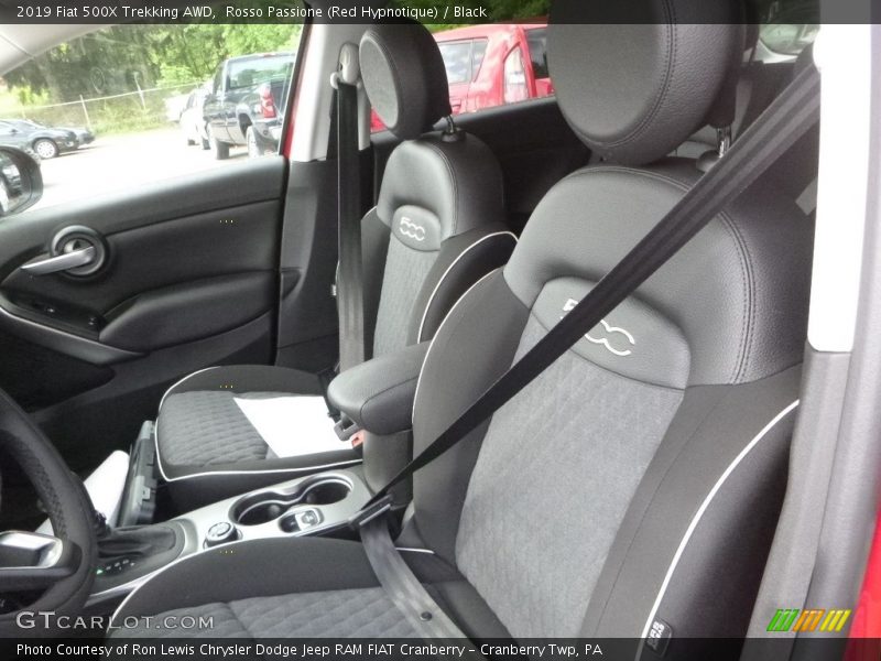 Front Seat of 2019 500X Trekking AWD