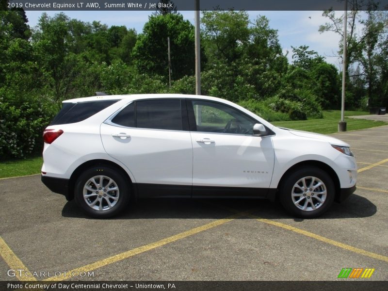 Summit White / Jet Black 2019 Chevrolet Equinox LT AWD