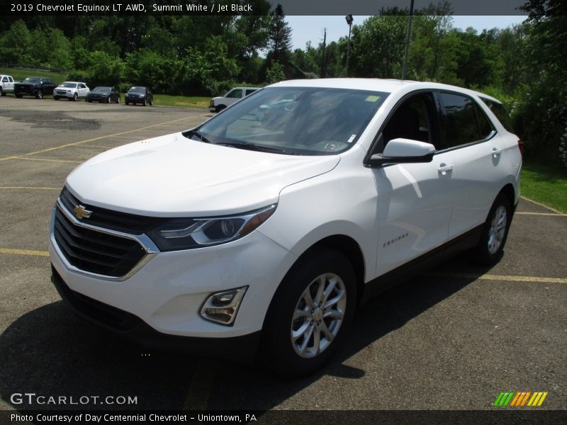 Summit White / Jet Black 2019 Chevrolet Equinox LT AWD