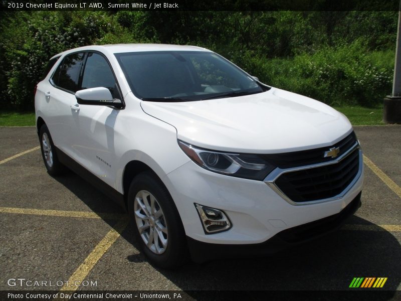 Summit White / Jet Black 2019 Chevrolet Equinox LT AWD