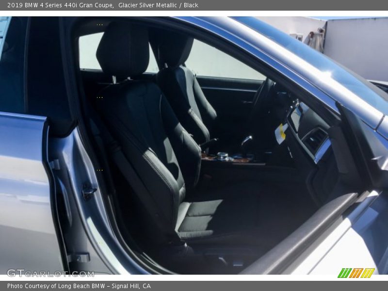 Glacier Silver Metallic / Black 2019 BMW 4 Series 440i Gran Coupe