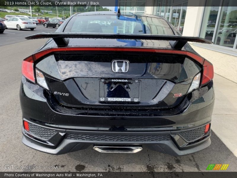Crystal Black Pearl / Black 2019 Honda Civic Si Coupe