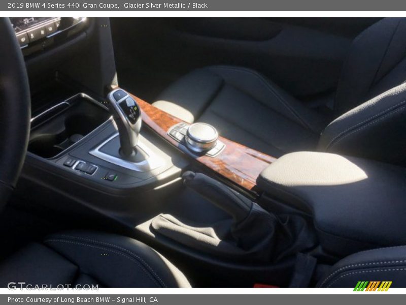 Glacier Silver Metallic / Black 2019 BMW 4 Series 440i Gran Coupe