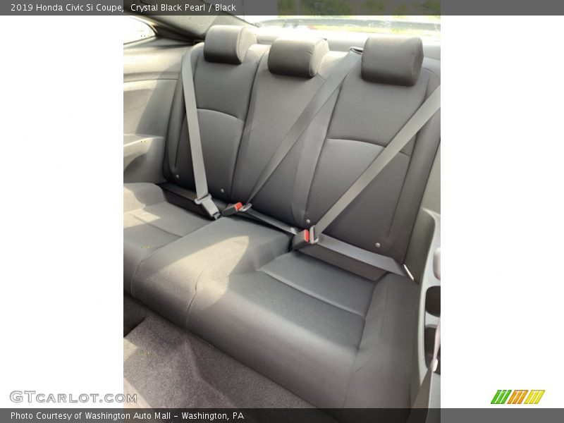 Crystal Black Pearl / Black 2019 Honda Civic Si Coupe