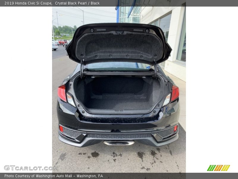 Crystal Black Pearl / Black 2019 Honda Civic Si Coupe