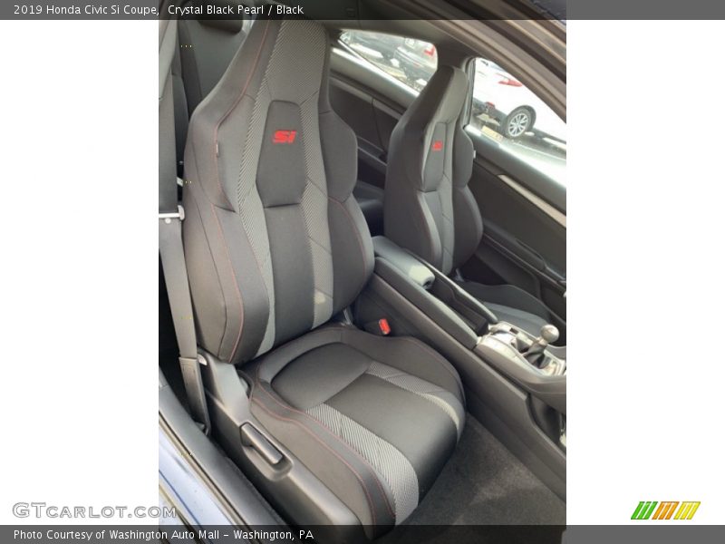 Crystal Black Pearl / Black 2019 Honda Civic Si Coupe