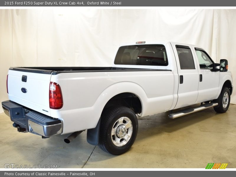 Oxford White / Steel 2015 Ford F250 Super Duty XL Crew Cab 4x4