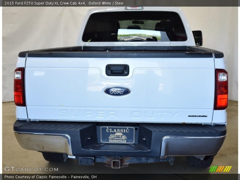 Oxford White / Steel 2015 Ford F250 Super Duty XL Crew Cab 4x4