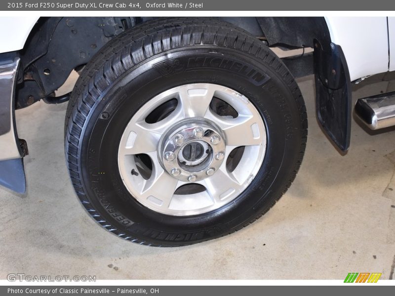Oxford White / Steel 2015 Ford F250 Super Duty XL Crew Cab 4x4