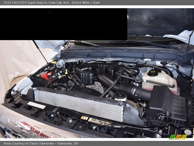 Oxford White / Steel 2015 Ford F250 Super Duty XL Crew Cab 4x4