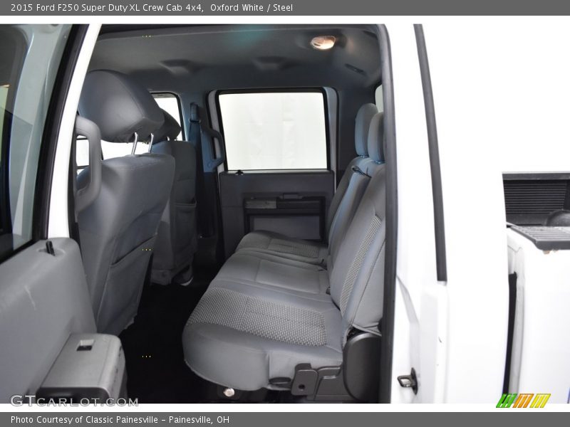 Oxford White / Steel 2015 Ford F250 Super Duty XL Crew Cab 4x4