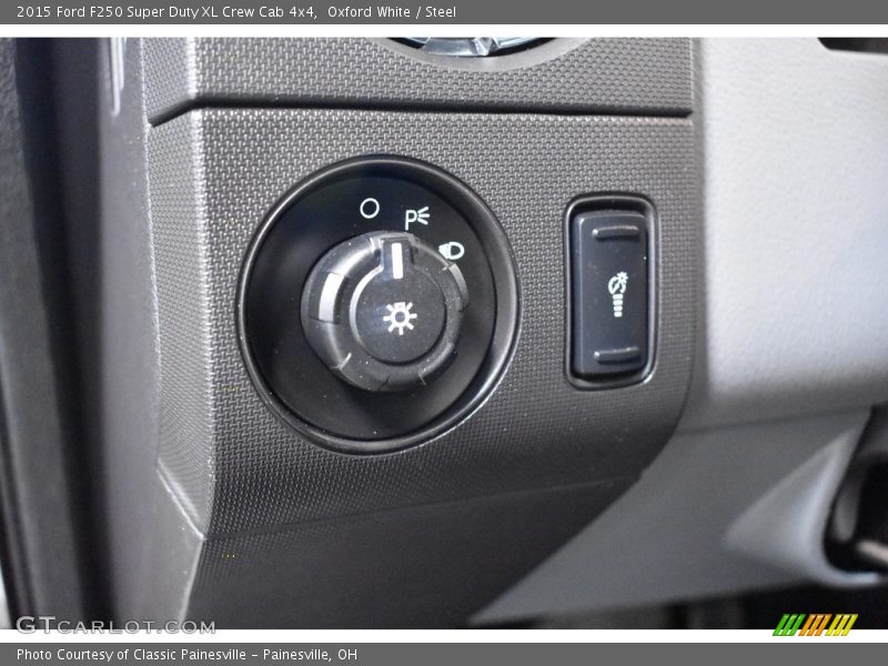 Oxford White / Steel 2015 Ford F250 Super Duty XL Crew Cab 4x4
