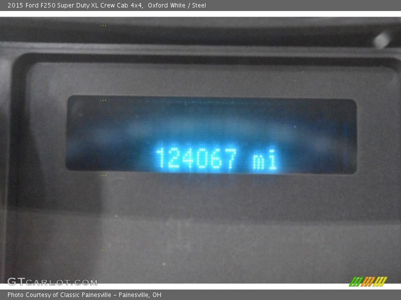 Oxford White / Steel 2015 Ford F250 Super Duty XL Crew Cab 4x4