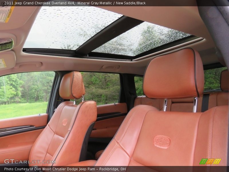 Mineral Gray Metallic / New Saddle/Black 2011 Jeep Grand Cherokee Overland 4x4