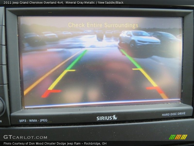 Mineral Gray Metallic / New Saddle/Black 2011 Jeep Grand Cherokee Overland 4x4