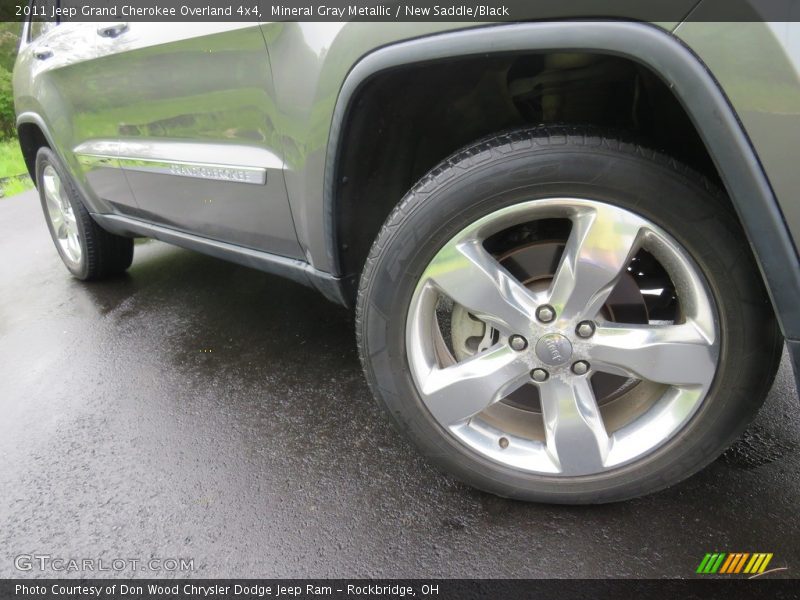 Mineral Gray Metallic / New Saddle/Black 2011 Jeep Grand Cherokee Overland 4x4