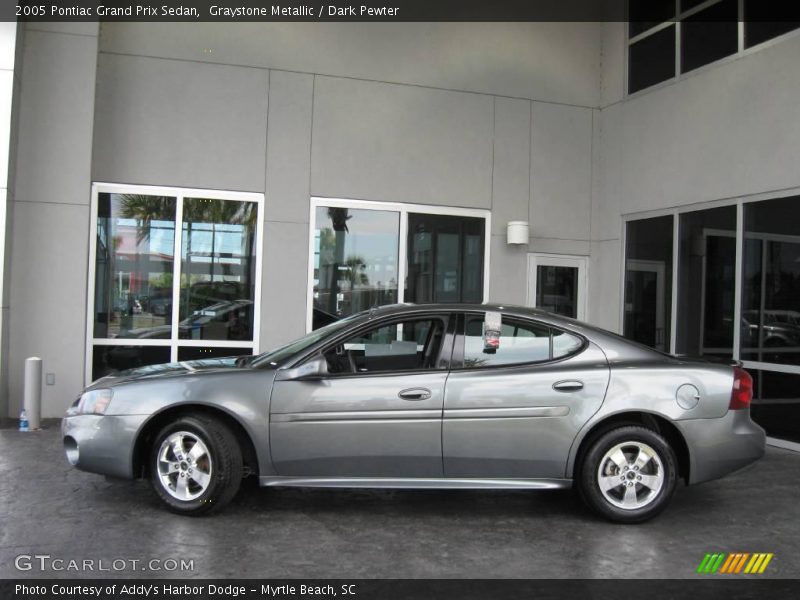 Graystone Metallic / Dark Pewter 2005 Pontiac Grand Prix Sedan