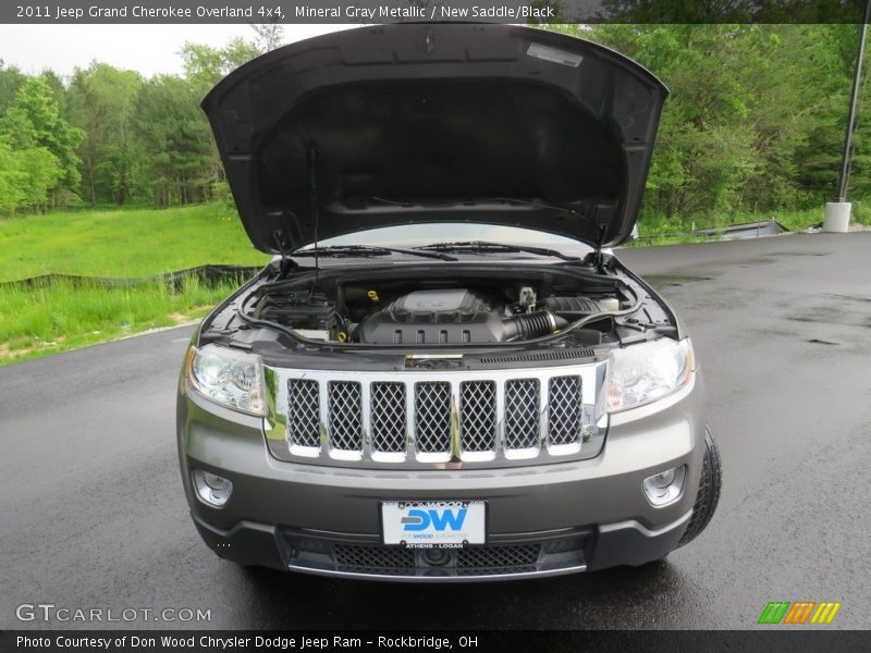 Mineral Gray Metallic / New Saddle/Black 2011 Jeep Grand Cherokee Overland 4x4