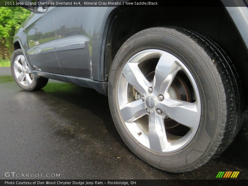 Mineral Gray Metallic / New Saddle/Black 2011 Jeep Grand Cherokee Overland 4x4