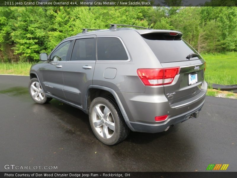 Mineral Gray Metallic / New Saddle/Black 2011 Jeep Grand Cherokee Overland 4x4