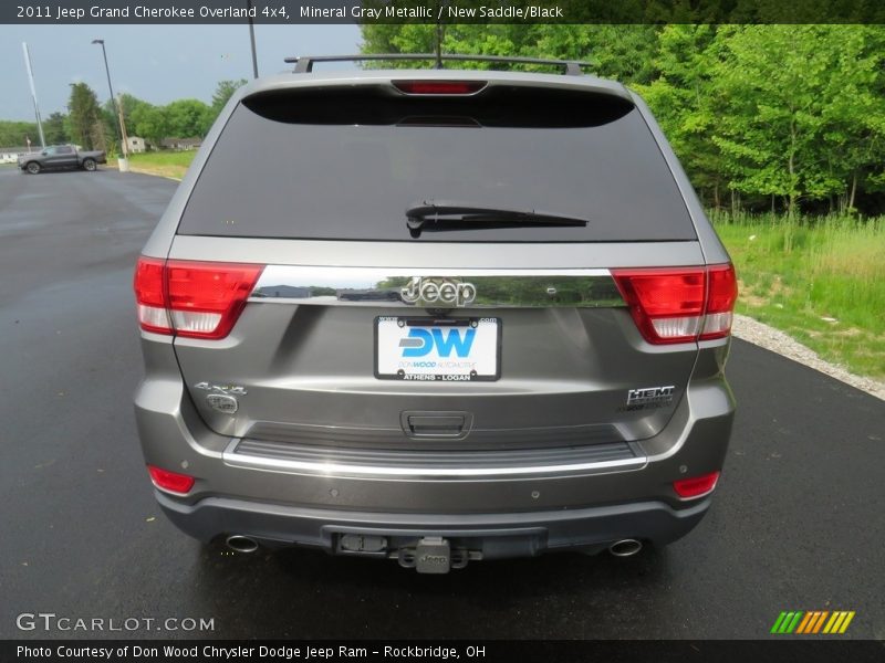 Mineral Gray Metallic / New Saddle/Black 2011 Jeep Grand Cherokee Overland 4x4