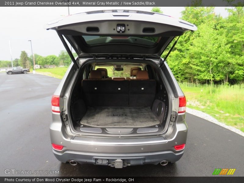 Mineral Gray Metallic / New Saddle/Black 2011 Jeep Grand Cherokee Overland 4x4