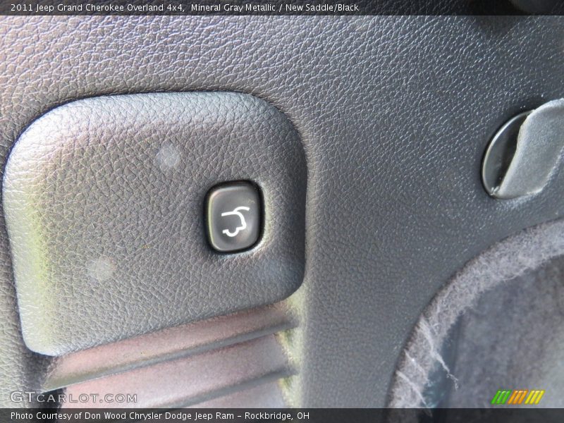 Mineral Gray Metallic / New Saddle/Black 2011 Jeep Grand Cherokee Overland 4x4