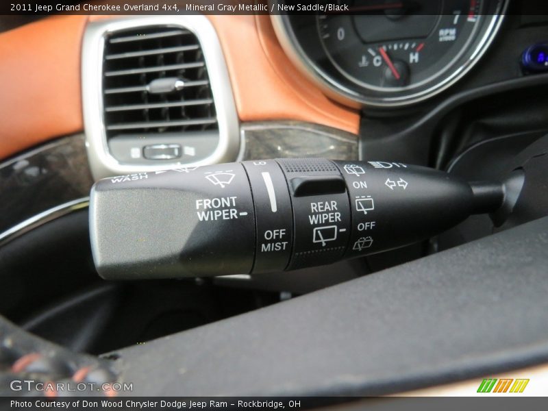 Mineral Gray Metallic / New Saddle/Black 2011 Jeep Grand Cherokee Overland 4x4