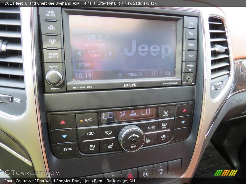 Mineral Gray Metallic / New Saddle/Black 2011 Jeep Grand Cherokee Overland 4x4