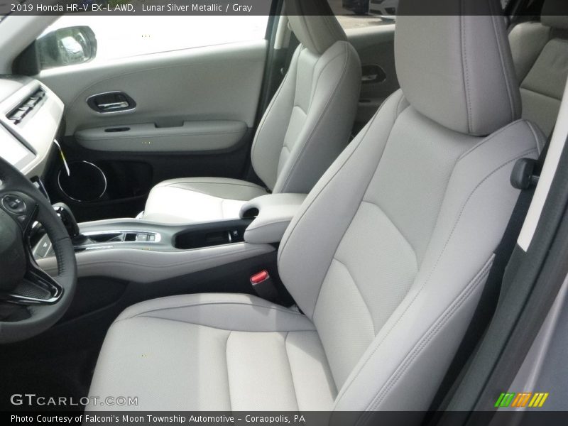 Lunar Silver Metallic / Gray 2019 Honda HR-V EX-L AWD