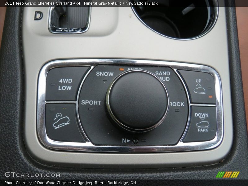 Mineral Gray Metallic / New Saddle/Black 2011 Jeep Grand Cherokee Overland 4x4