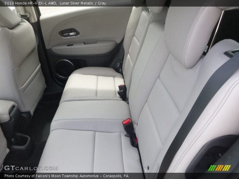 Lunar Silver Metallic / Gray 2019 Honda HR-V EX-L AWD