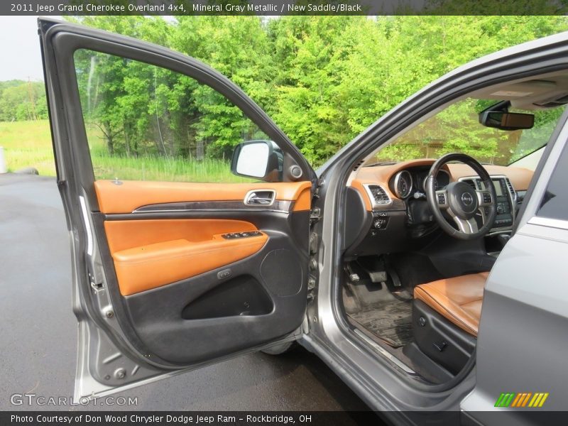 Mineral Gray Metallic / New Saddle/Black 2011 Jeep Grand Cherokee Overland 4x4