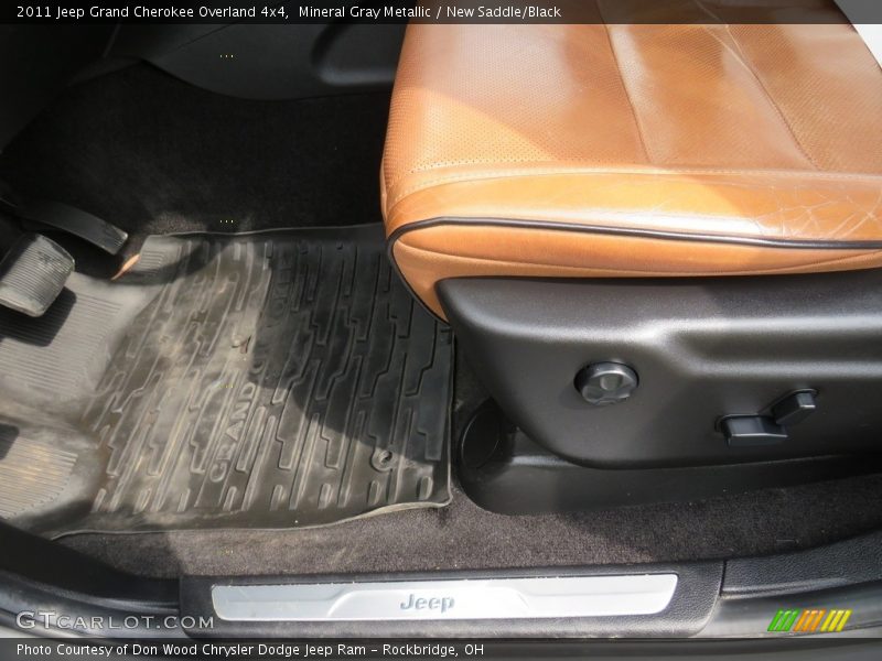 Mineral Gray Metallic / New Saddle/Black 2011 Jeep Grand Cherokee Overland 4x4
