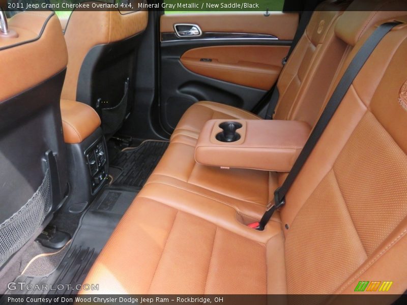 Mineral Gray Metallic / New Saddle/Black 2011 Jeep Grand Cherokee Overland 4x4