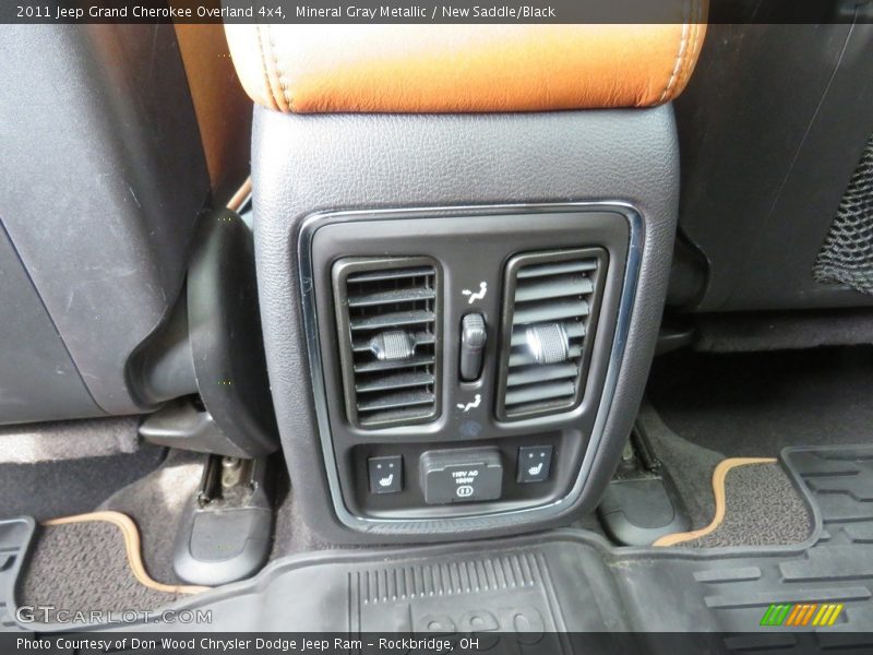 Mineral Gray Metallic / New Saddle/Black 2011 Jeep Grand Cherokee Overland 4x4