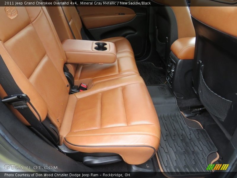 Mineral Gray Metallic / New Saddle/Black 2011 Jeep Grand Cherokee Overland 4x4