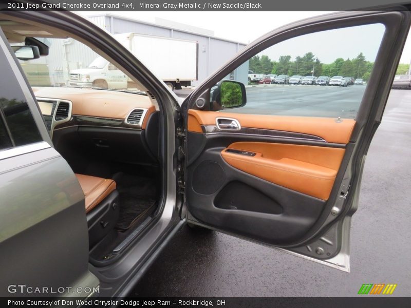 Mineral Gray Metallic / New Saddle/Black 2011 Jeep Grand Cherokee Overland 4x4