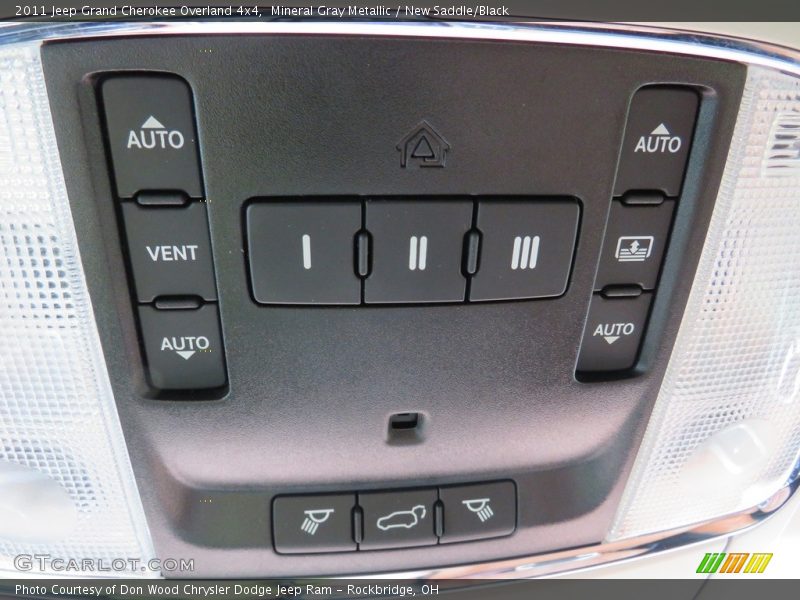 Mineral Gray Metallic / New Saddle/Black 2011 Jeep Grand Cherokee Overland 4x4