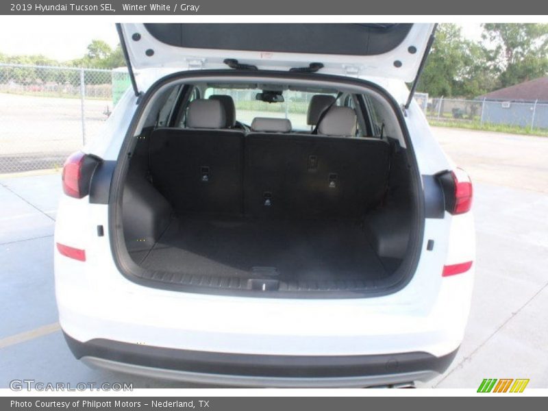 Winter White / Gray 2019 Hyundai Tucson SEL