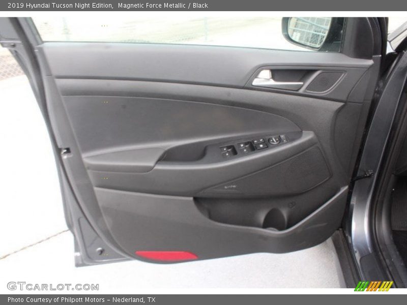 Magnetic Force Metallic / Black 2019 Hyundai Tucson Night Edition