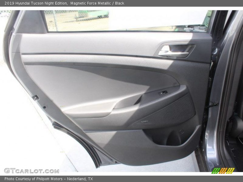Magnetic Force Metallic / Black 2019 Hyundai Tucson Night Edition