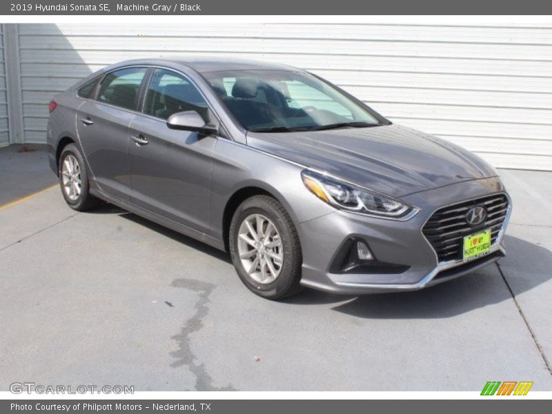 Machine Gray / Black 2019 Hyundai Sonata SE